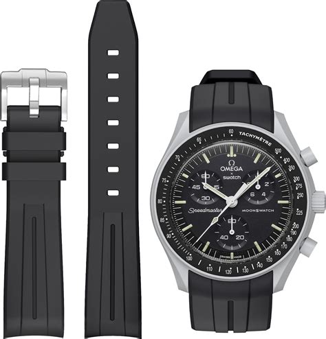 watch straps for omega swatch|Omega Swatch replacement strap.